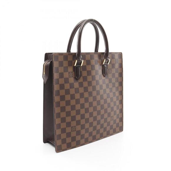 LOUIS VUITTON Brown Damier Leather Tote Bag - Picture 3 of 11